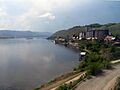 Bank of Yenisei River
