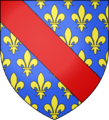 Blason comte fr Clermont (Bourbon)