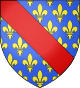 Blason comte fr Clermont (Bourbon).svg