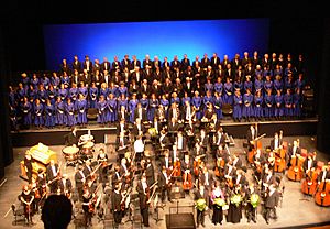 El Coro de Santa Cecilia en Fráncfort, en 2008.