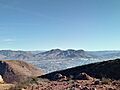 Cerro San Isidro desde el Cerro Colorado