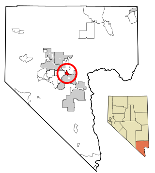 Clark County Nevada Incorporated Areas Whitney highlighted.svg