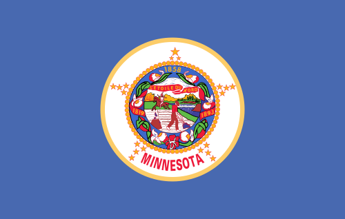 Flag of Minnesota (1983-2024)