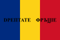 Flag of Wallachian Revolution of 1848, vertical stripes