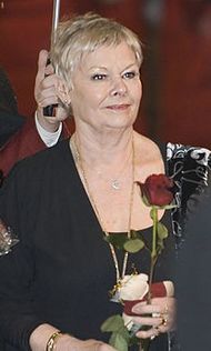 Archivo:Flickr - Siebbi - A rose for Dame Judi Dench (cropped)