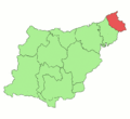 Gipuzkoa - Bidasoaldearen kokapena