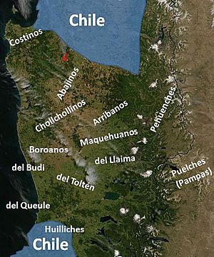 Archivo:Grupos Mapuches