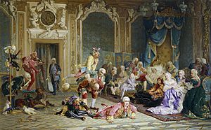 Archivo:Jesters of empress Anna Ioanovna by V.Jacobi (1872)