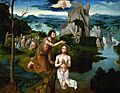 Joachim Patinir - The Baptism of Christ - Google Art Project 2