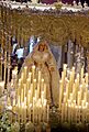 La Virgen del Rocío en su trono