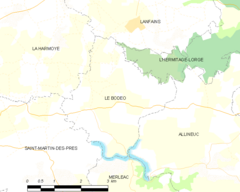 Map commune FR insee code 22009.png