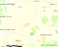 Map commune FR insee code 89416