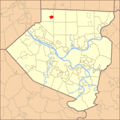 Map of Allegheny County PA Highlighting BradfordWoods.png
