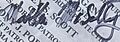 Martha McSally signature in 2020 detail, from- President Trump Travels to Arizona (50041100151) (cropped)