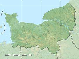 País de Caux ubicada en Normandía
