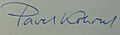 Pavel Kohout – signature