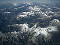 Rocky Mountains from air