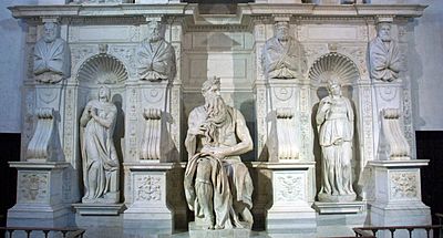 Archivo:Rome-Basilique San Pietro in Vincoli-Moïse de Michel Ange