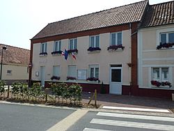 Roquetoire (Pas-de-Calais, Fr) mairie.JPG