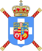 Royal Arms of King Constantine I of Greece.svg