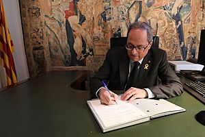 Archivo:Signatura del decret de nomenament de les noves conselleres de Presidència i Cultura
