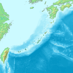 Islas Senkaku ubicada en Islas Ryūkyū