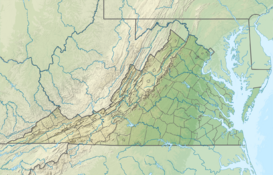 Península de Virginia ubicada en Virginia