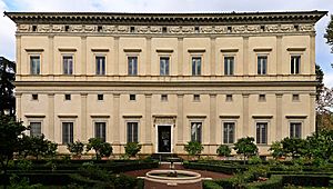 Archivo:Villa Farnesina Südfassade
