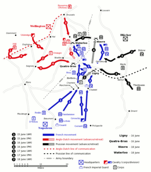 Archivo:Waterloo campaign map