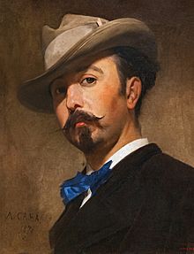 (Barcelona) Retrat del pintor Joaquim Vayreda - Antoni Caba - Museu Nacional d'Art de Catalunya.jpg
