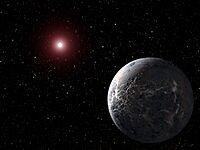 Archivo:Artist's Concept of Exoplanet OGLE-2005-BLG-390L b