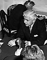Bjarni-Benediktsson-public-radio-announcement-1949