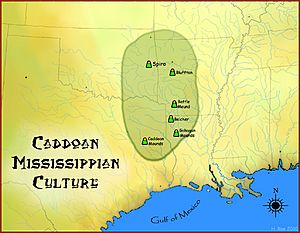 Archivo:Caddoan Mississippian culture map HRoe 2010
