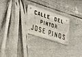 Calle pintor jose pinos
