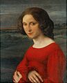 Carl Joseph Begas - Mädchenbildnis (ca. 1821)