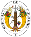 Escudo de la República de la Gran Colombia.