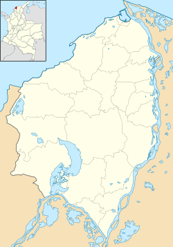 Barranquilla ubicada en Atlántico (Colombia)