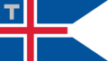 Customs Flag and Ensign of Iceland