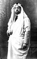 De Haan dressed up as an arab