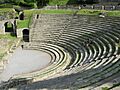 Fiesole, area archeologica, teatro 03