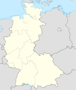 Archivo:Germany, Federal Republic of location map January 1957 - October 1990