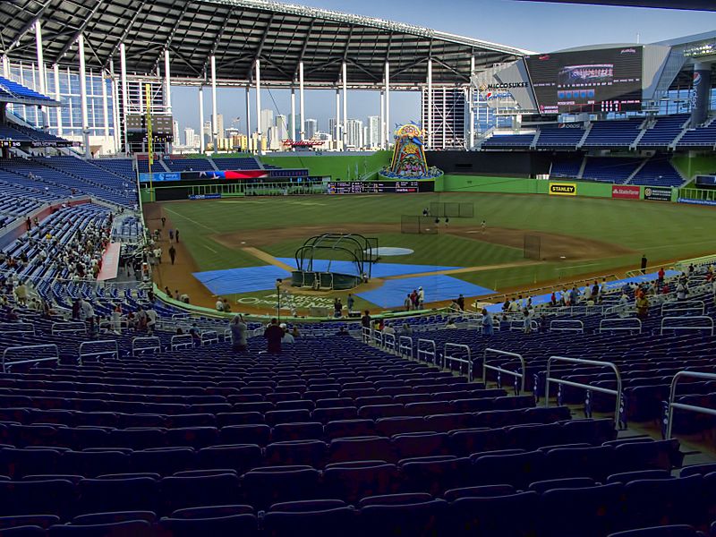 Inside Marlins Park