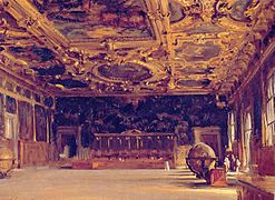 John Singer Sargent - Interior of Dodge's Palace