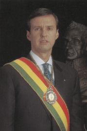 Jorge Quiroga. Suárez, Antonio. 2001, Antonio Suárez collection, La Paz