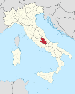 L'Aquila in Italy.svg