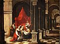 La Natividad de la Virgen, de Juan García de Miranda (Museo del Prado)