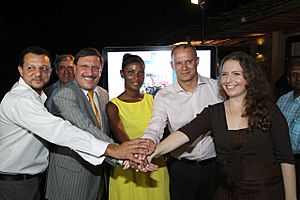 Archivo:Launch of the Seychelles News Agency, April 2014