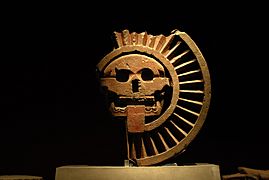 MNA - Sala Teotihuacan - Disco de la muerte