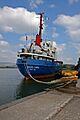 MV Rachel Corrie stern view