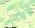 Map commune FR insee code 11135